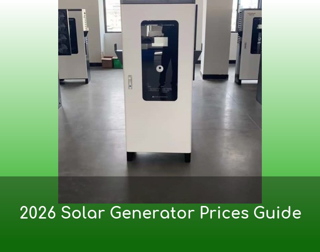 2026 Solar Generator Prices Guide